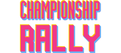 Championship Rally logo for NES
